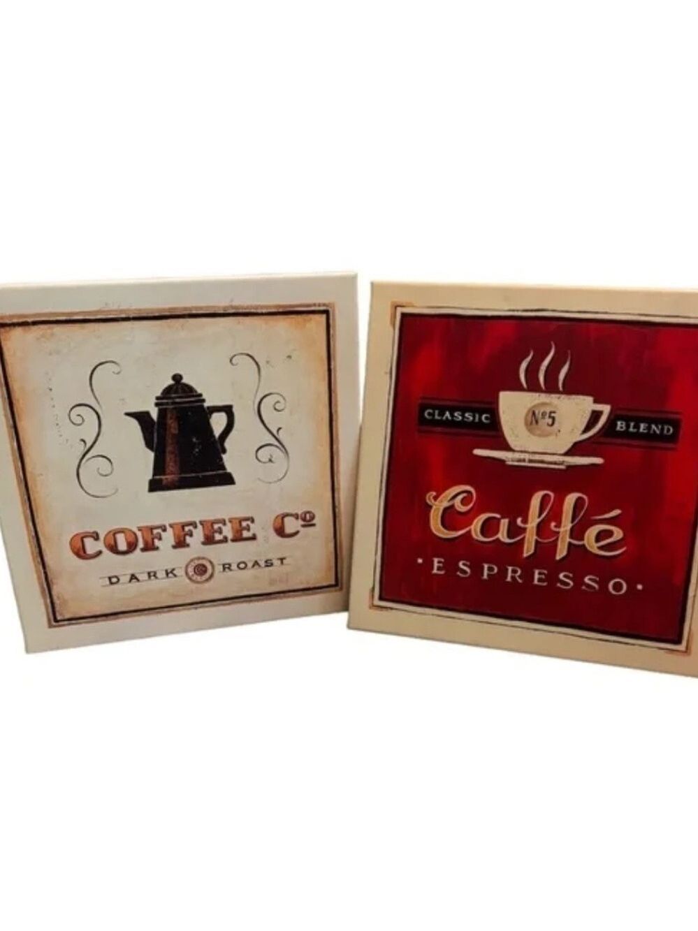 Coffee Wall Art Prints Set Two